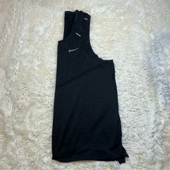 Nike men’s XL Black dri fit running Tank Top lightweight breathable - Picture 6 of 6